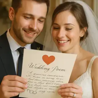 Generar poema de boda con nombres