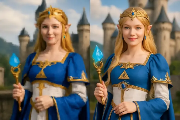 محسِّن الصور بالذكاء الاصطناعي