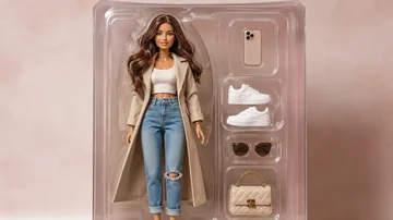 Caixa da Barbie IA