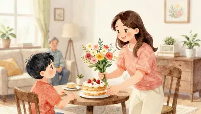 Grattis på födelsedagen, kära mamma! 🎂