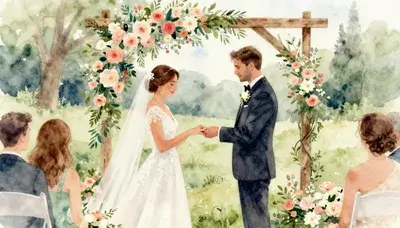 Саре и Джеймсу — Поздравляю! 💒