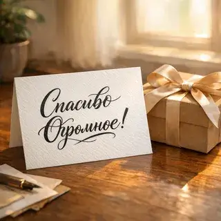 Слова благодарности своими словами