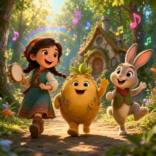 Generador de vídeos musicals infantils amb IA