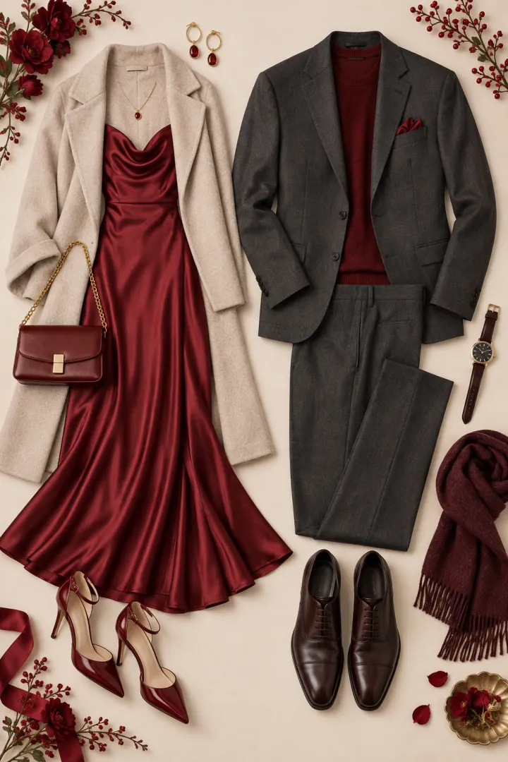 Red accent